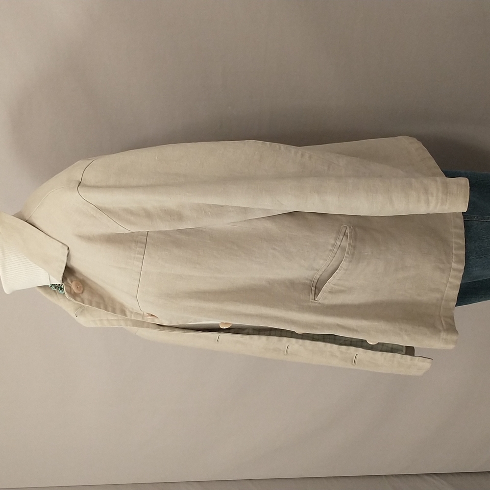 Vintage Llbean Linen Work Jacket Classic Lightly Insu… Gem